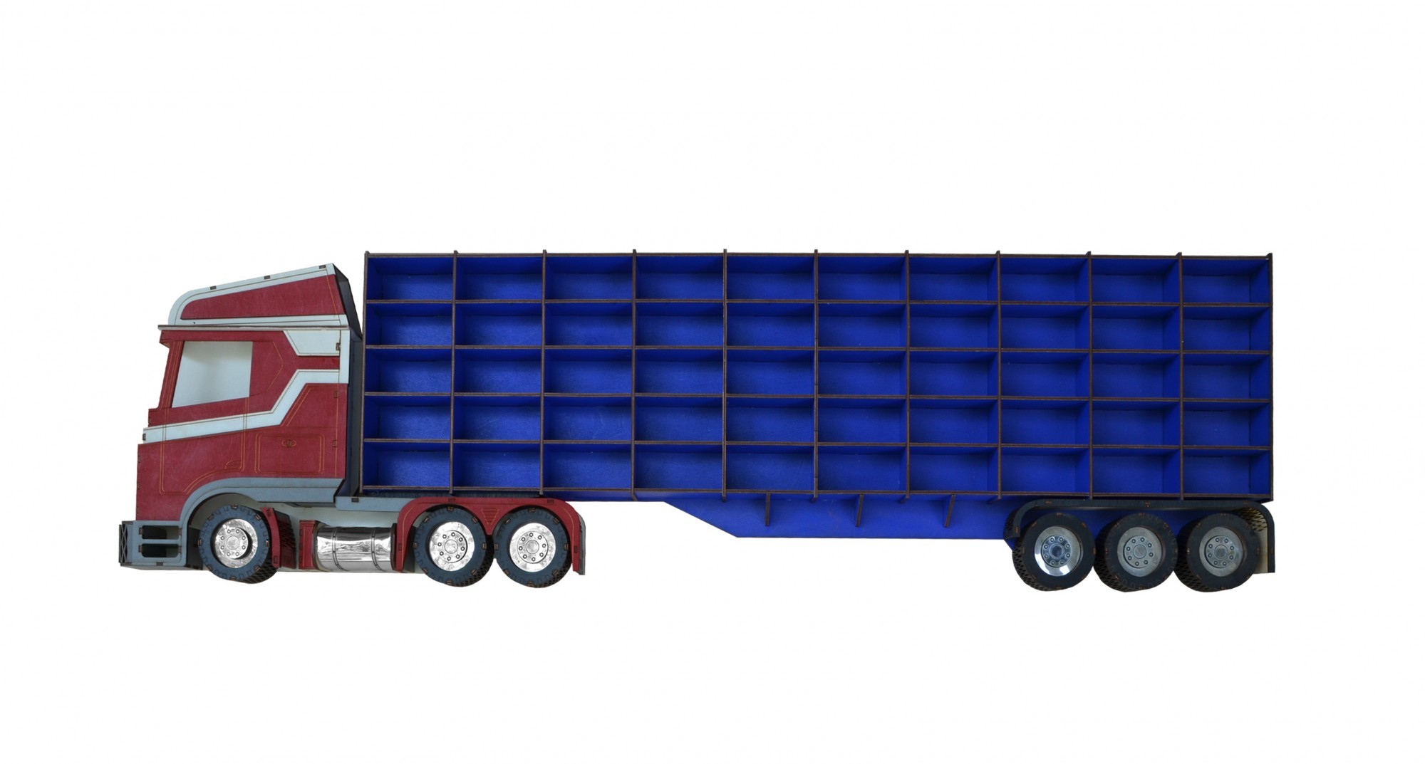 

Полка European Truck для 50 моделей Hot Wheels Wooden Gifts (ET50-С1)