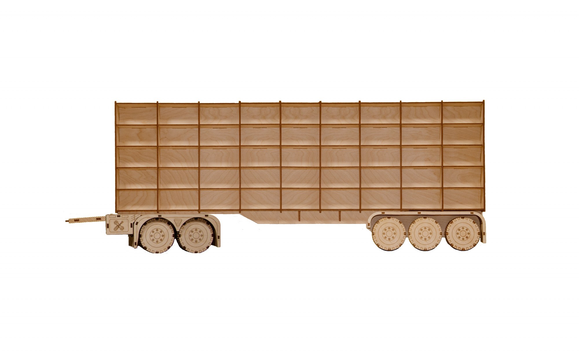 

Полка Trailer для 45 моделей Hot Wheels Wooden Gifts (H2T45-N)