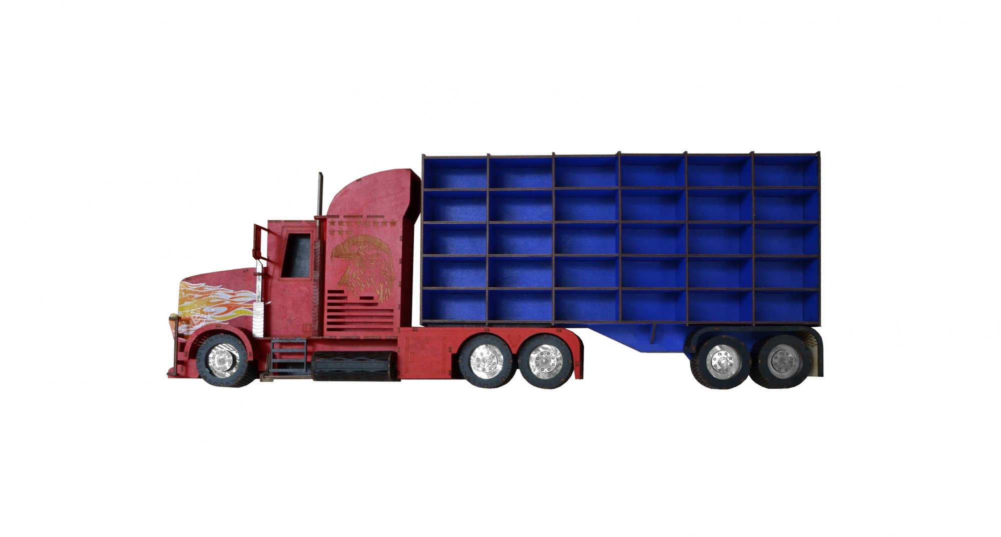 

Полка American Truck для 30 моделей Hot Wheels Wooden Gifts (AT30-С1)