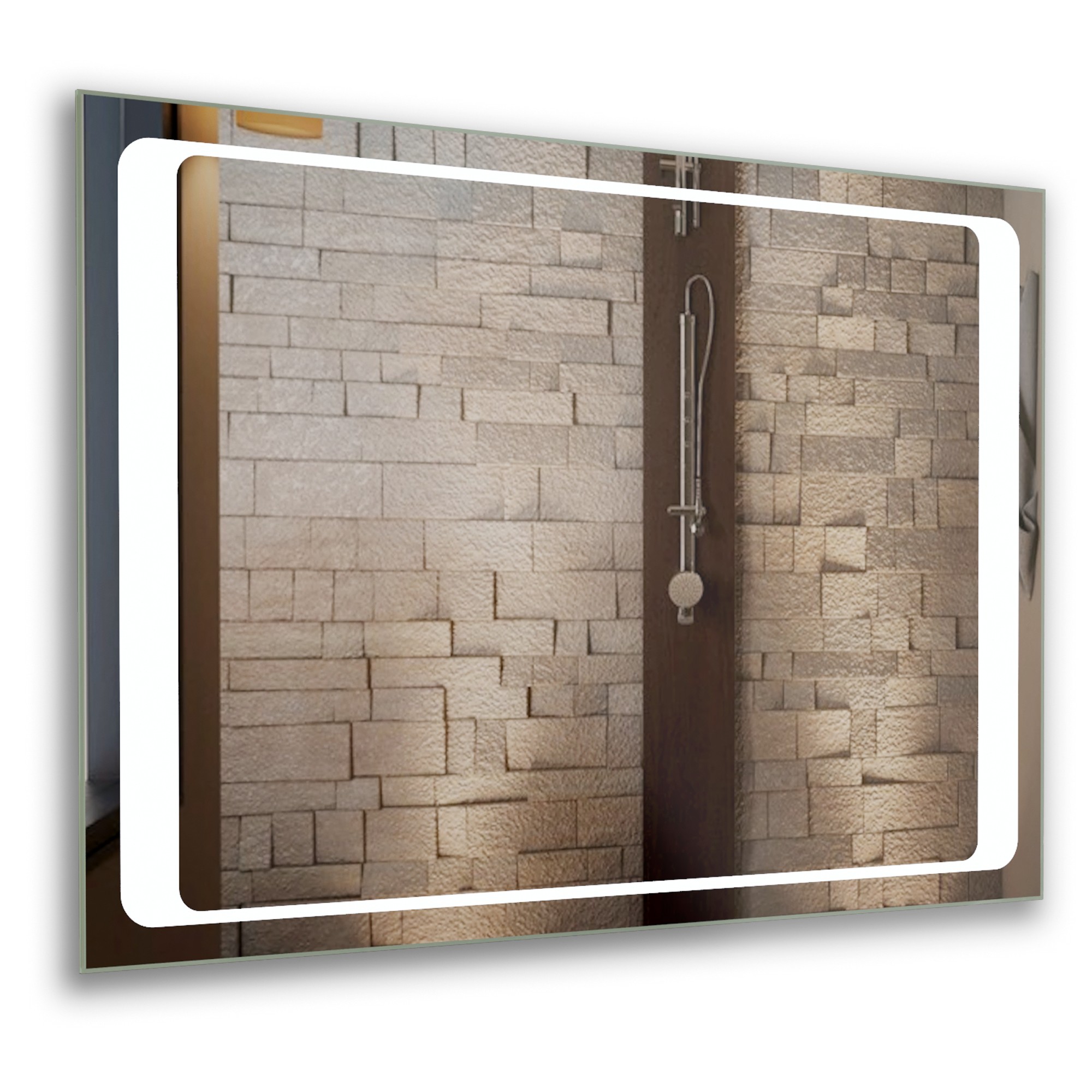 

Зеркало в ванную с LED-подсветкой StudioGlass VALENCIA 90х65 см