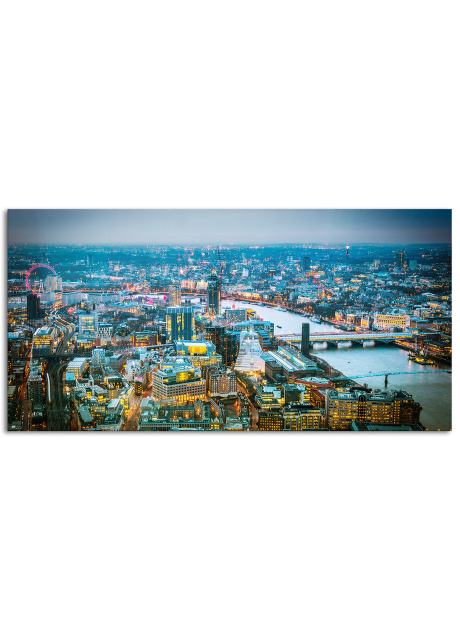 

Фотокартина на холсте Ночной Лондон, 60*120 см