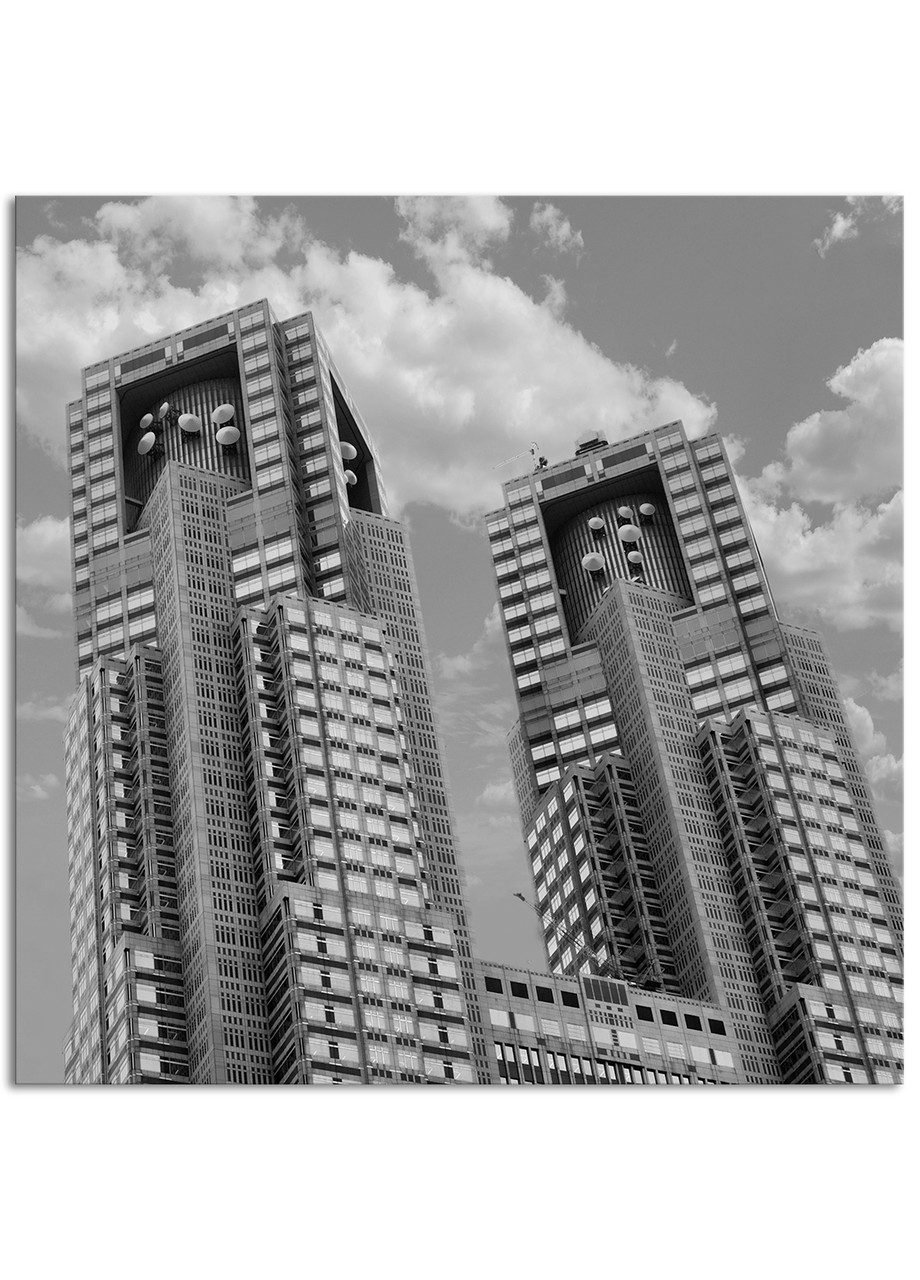 

Фотокартина на холсте Небоскребы, 100*100 см