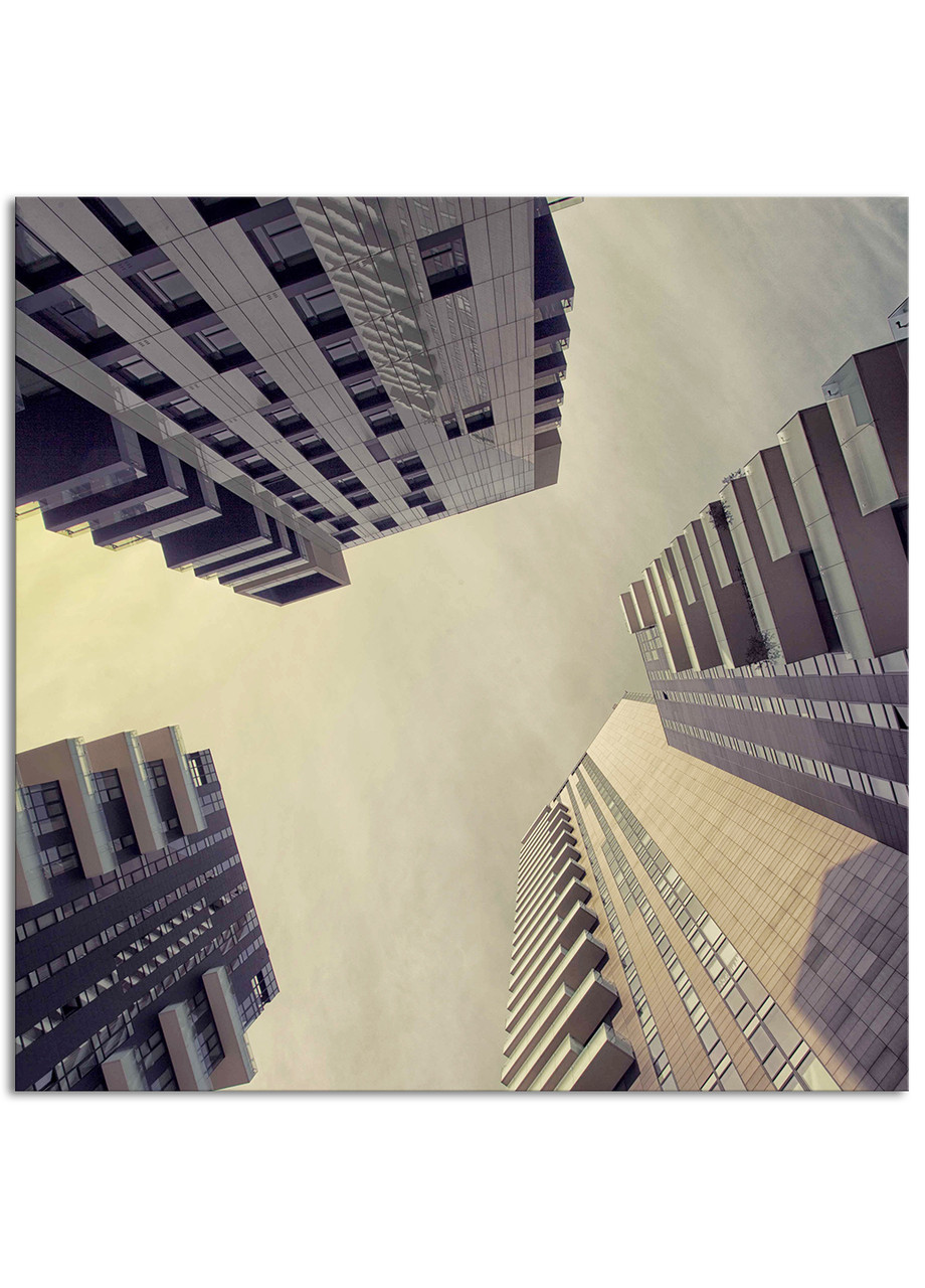 

Фотокартина на холсте Город-великан, 80*80 см