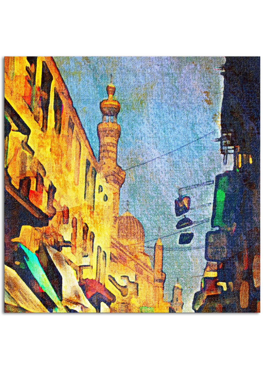 

Фотокартина на холсте Каир, Египет, рынок., 100*100 см