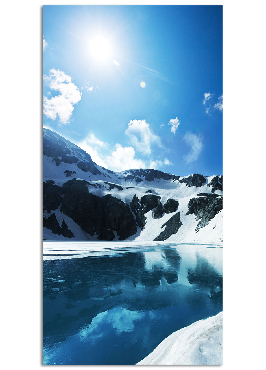 

Фотокартина на холсте Горное озеро, 60*120 см