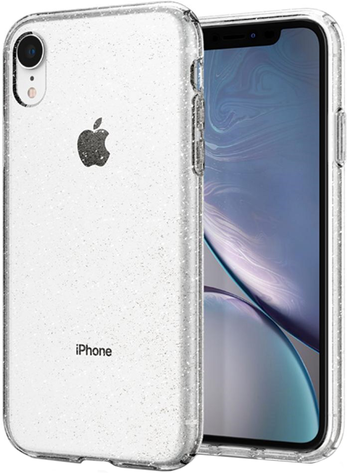 

Панель Spigen Liquid Crystal Glitter для Apple iPhone Xr Crystal Quartz