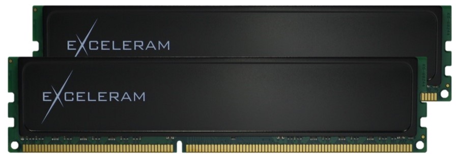 

Оперативная память Exceleram DDR3-1600 16384MB PC3-12800 (Kit of 2x8192) Black Sark (E30207A)