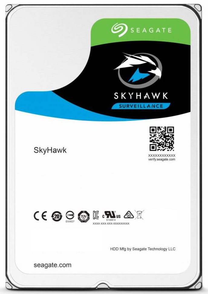 

Жорсткий диск Seagate SkyHawk 1TB (ST1000VX005) 5900rpm, 64MB (6330244)