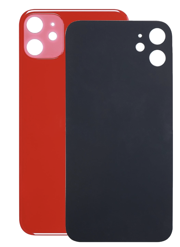 

Задняя крышка для iPhone 11, красная, High Copy