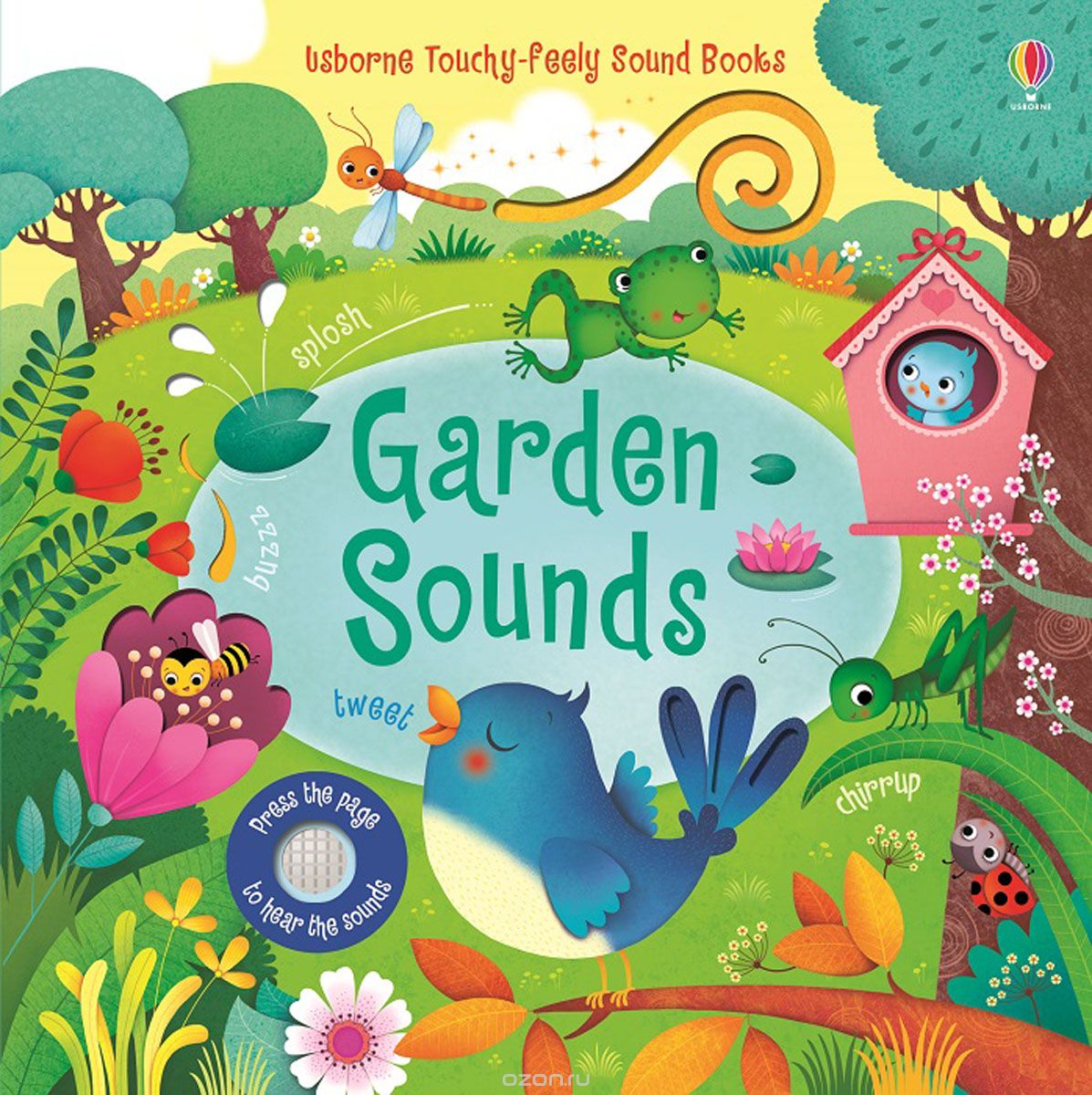 

Книга со звуковыми эффектами Touchy-Feely Garden Sounds (9781409597698)