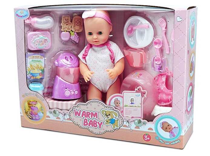 

Пупс функциональный WZJ 026 G-1 Warm baby