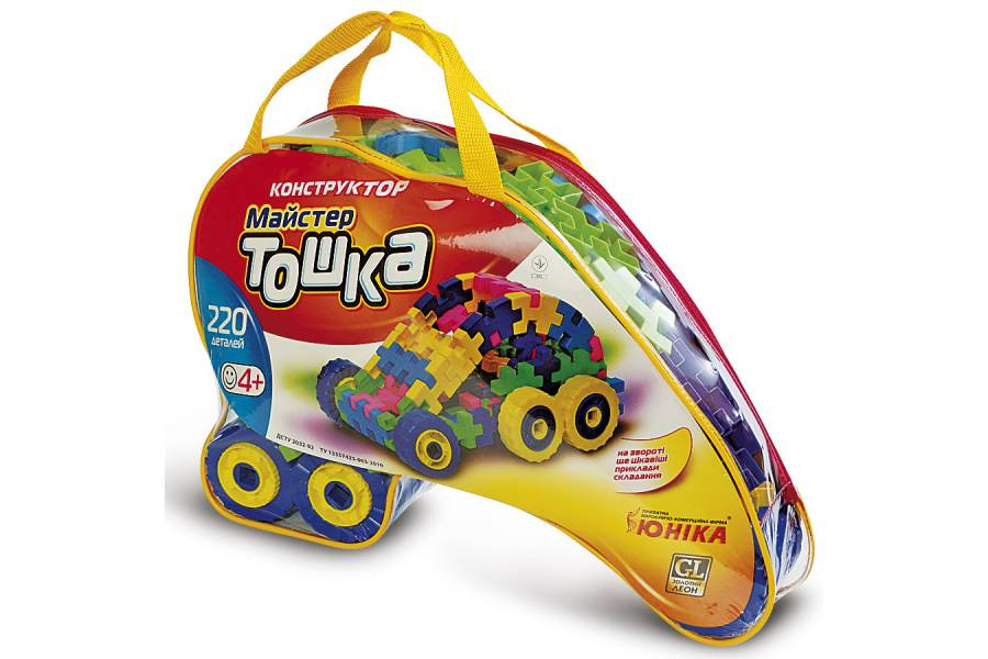 

Конструктор ЮНИКА «Мастер ТОШКА» (220 дет.)