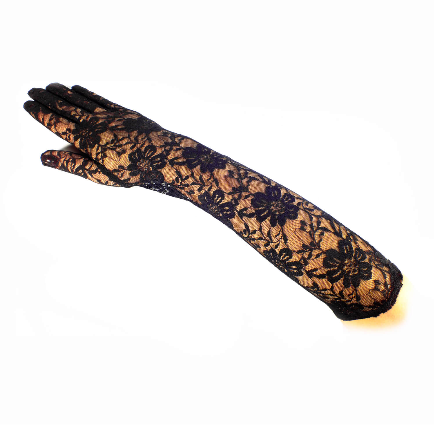 

Перчатки гипюровые длинные SETA Decor 8-178BLK