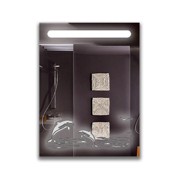 

Зеркало с подсветкой LED в ванную комнату сенсорное DecorLed ZSDS-051(600*800)