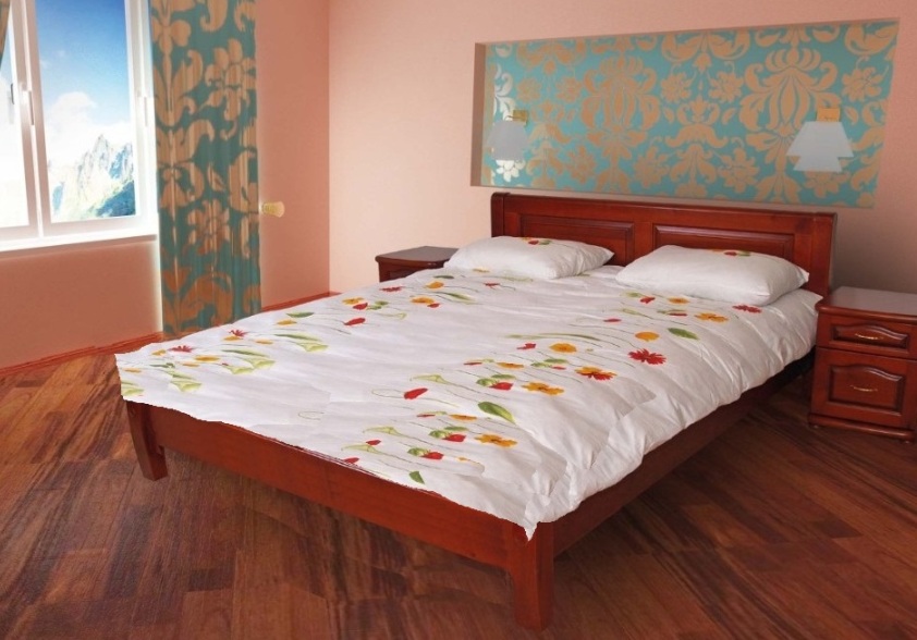 

Кровать Лана-4 Темп-Мебель Без ниши Ольха массив 140x190 см R0141-0254