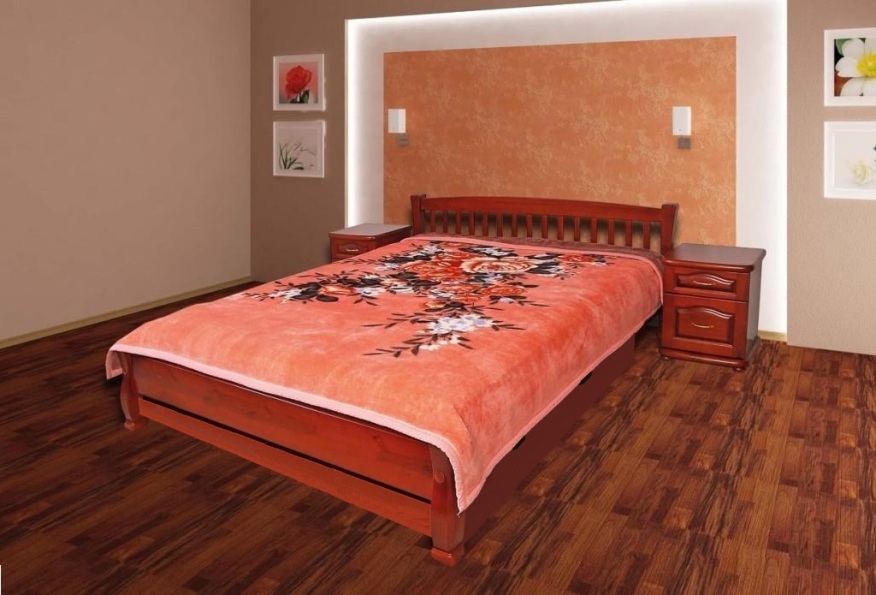 

Кровать Верона-4 Темп-Мебель Без ниши Ольха массив 180x190 см R0141-0303