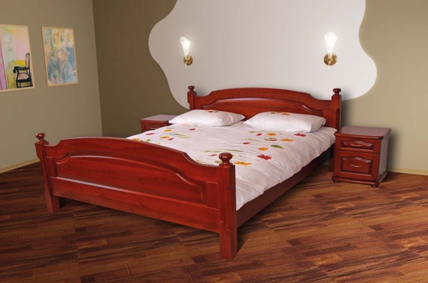 

Кровать Элегия Темп-Мебель Ольха массив 160x200 см R0141-0115