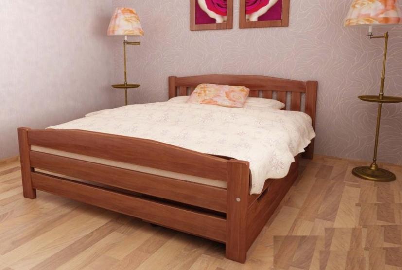 

Кровать Альфа-3 Темп-Мебель Выдвижные ящики Ольха массив 80x190 см R0141-0357