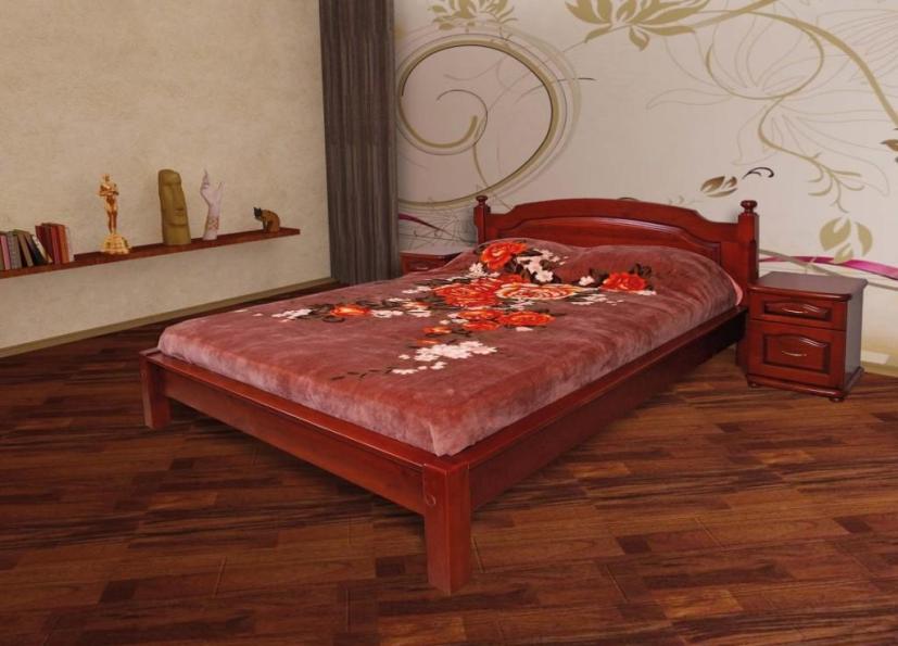 

Кровать Глория Темп-Мебель Ольха массив 160x190 см R0141-0075