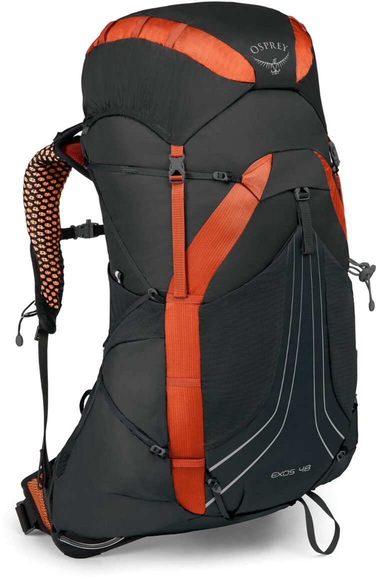 

Рюкзак Osprey Exos 48 Blaze Black MD (009.1741)