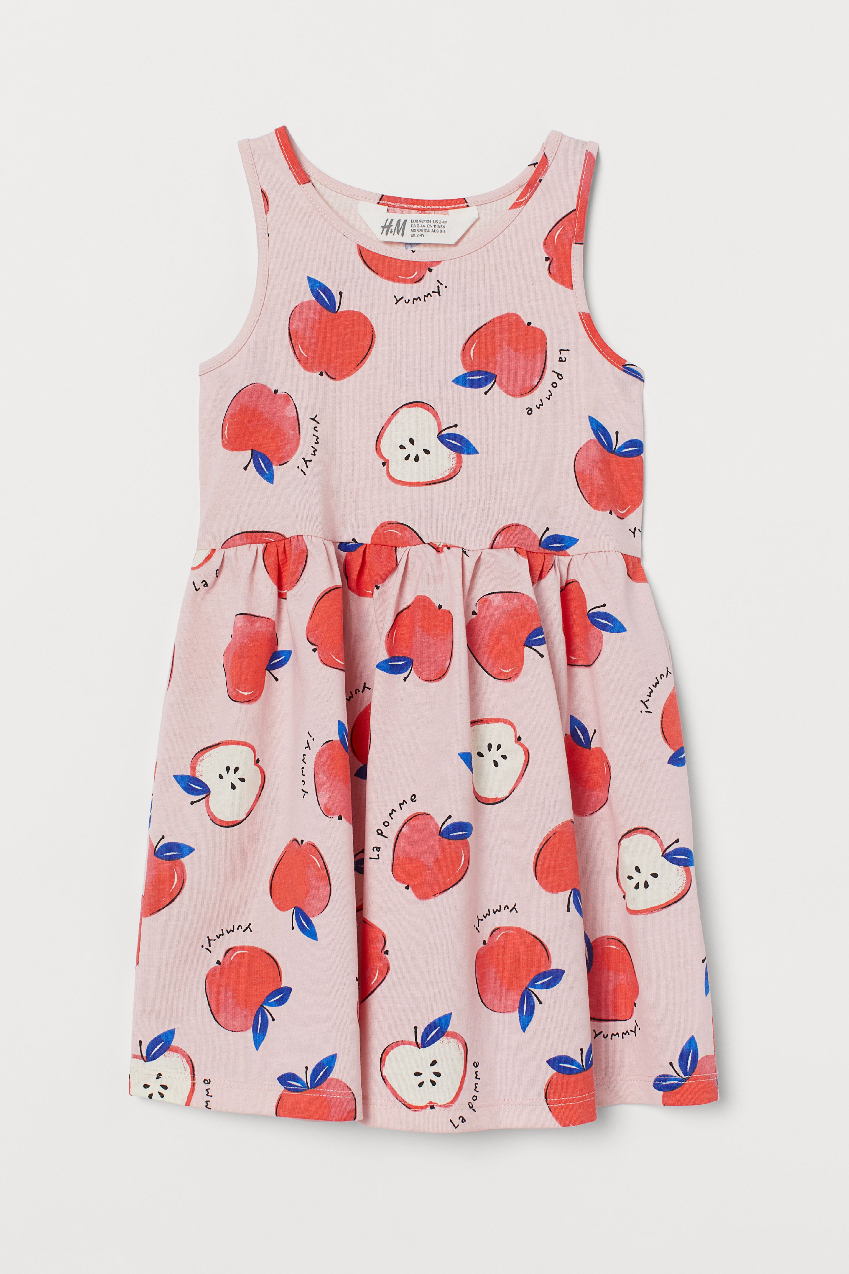 

Сарафан H&M с яблоками розовый 92