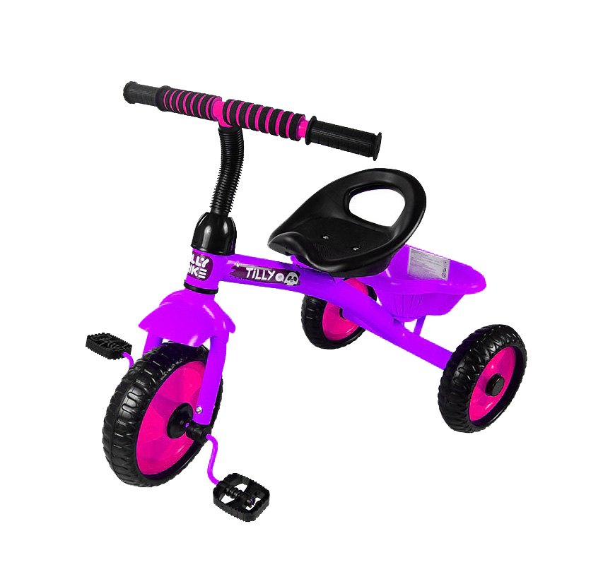 

Детский трехколесный велосипед Tilly Trike + T-315 Фиолетовый