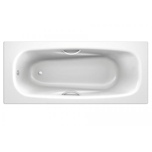 

Ванна стальна Koller pool 2.8 мм 150х75 Deline з ручками