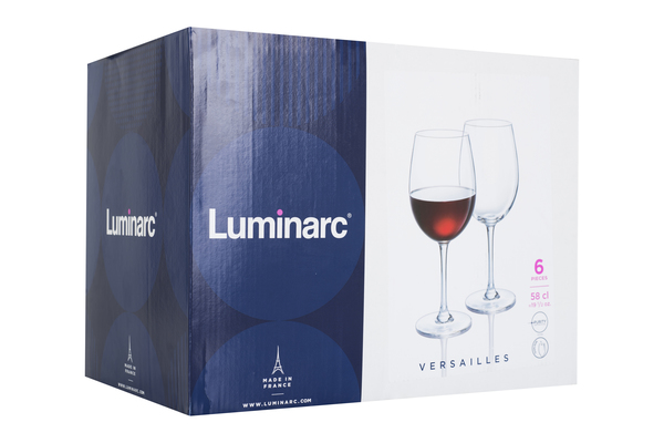 

Бокал LUMINARC VERSAILLES набор 6х580 мл