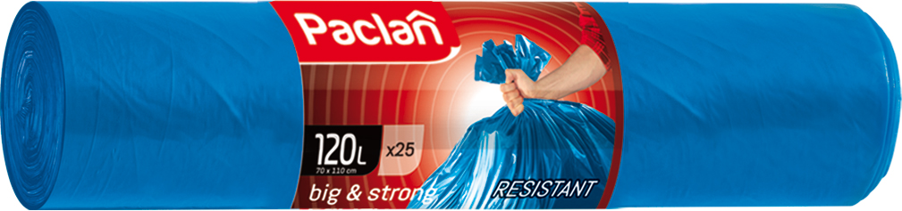 

Мешки для мусора Paclan Big & Strong 120 л 25 шт