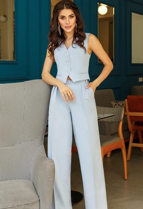 

Костюм G&M k-66524 44-46 Размер цвет голубой