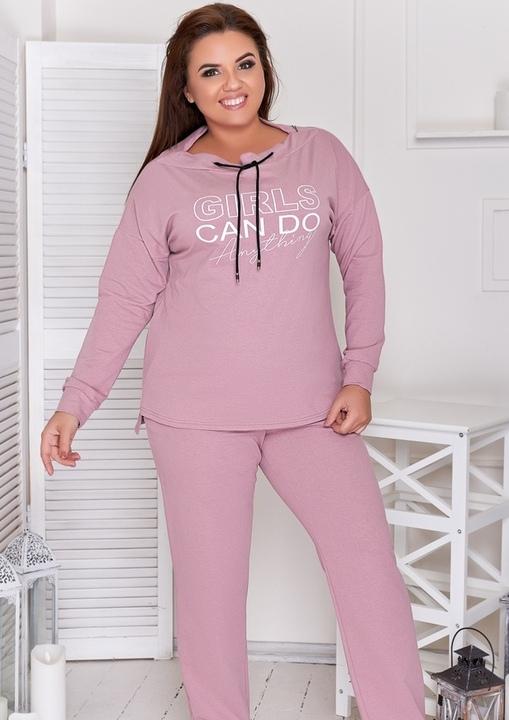

Спортивный костюм G&M k-65489 - Размер цвет пудра, Спортивный костюм G&M k-65489 60-62 Размер цвет пудра