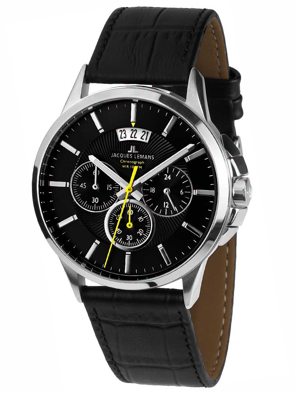 

Часы Jacques Lemans 1-1542A Sydney Chronograph Herren 42mm 10ATM