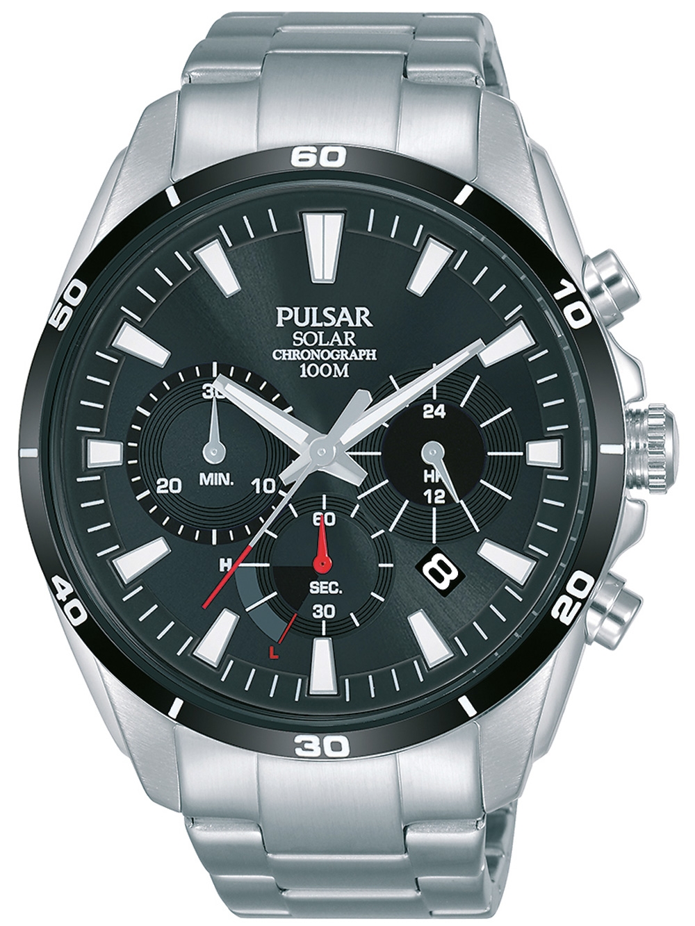 

Часы Pulsar PZ5059X1 Chrono Solar 44mm 10ATM