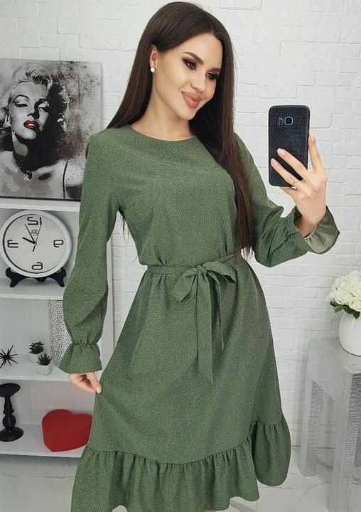

Платье G&M k-65985 46-48 Размер цвет хаки
