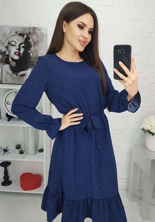 

Платье G&M k-65987 - Размер цвет синий, Платье G&M k-65987 46-48 Размер цвет синий
