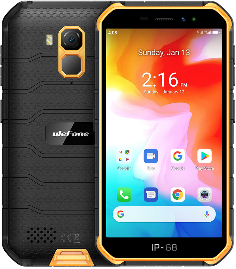 

Мобильный телефон Ulefone Armor X7 2/16GB Orange