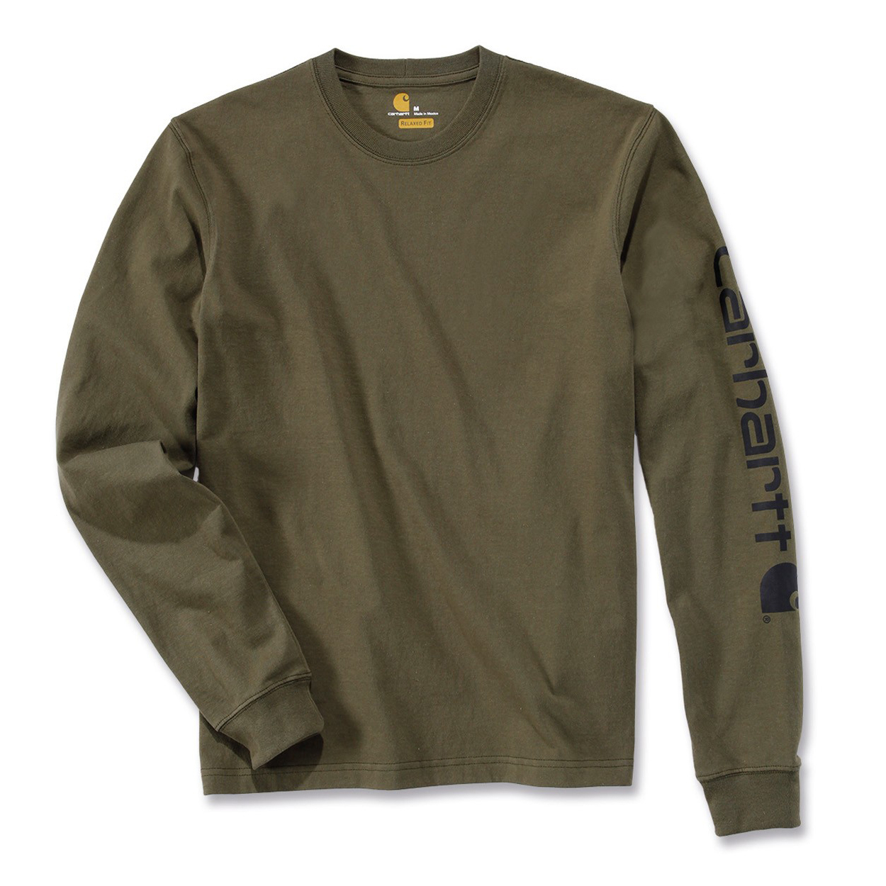 

Футболка с длинным рукавом Carhartt Sleeve Logo T-Shirt L/ - EK231 (Army Green, Футболка с длинным рукавом Carhartt Sleeve Logo T-Shirt L/S - EK231 (Army Green, S)