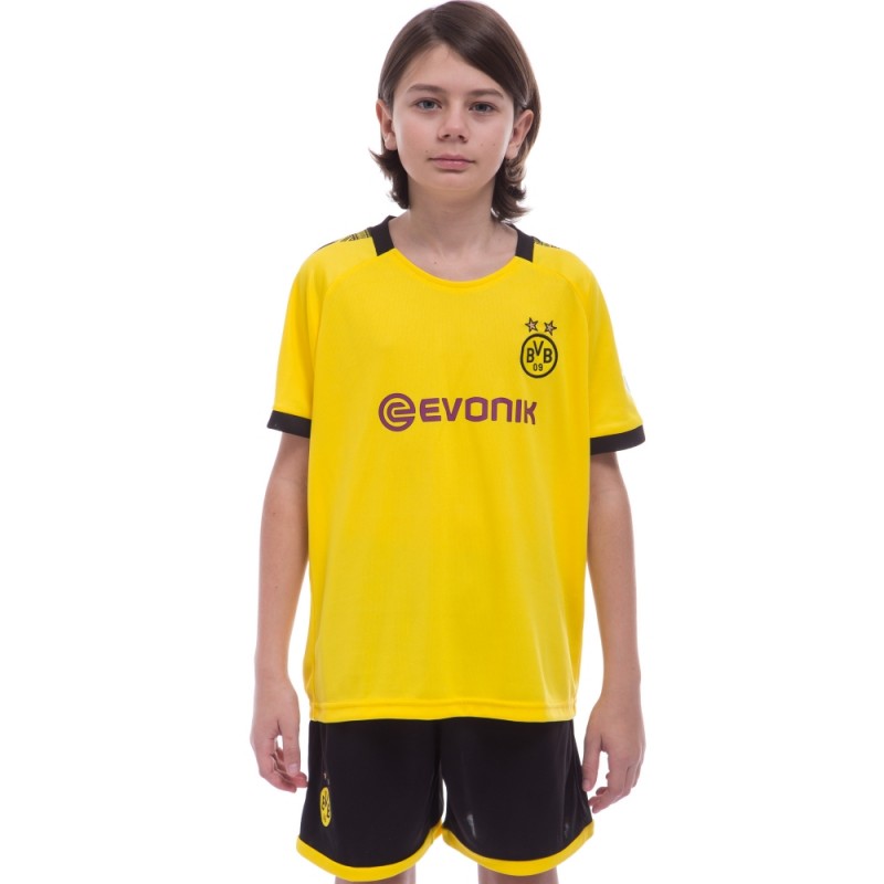 

Форма футбольная детская PlayGame Borussia Dortmund домашняя 2020 20-28/6-14 лет, код: CO-0990