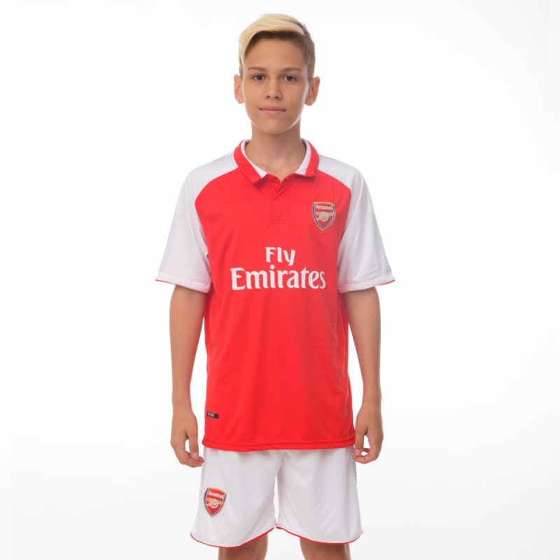 

Форма футбольная детская PlayGame Arsenal домашняя 2018 20-28/6-14 лет, код: CO-7127
