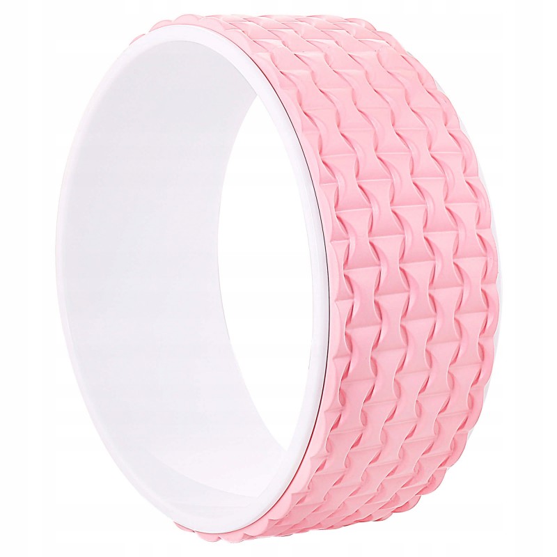 

Колесо для йоги и фитнеса Springos Dharma Pink/White, код: YG0019