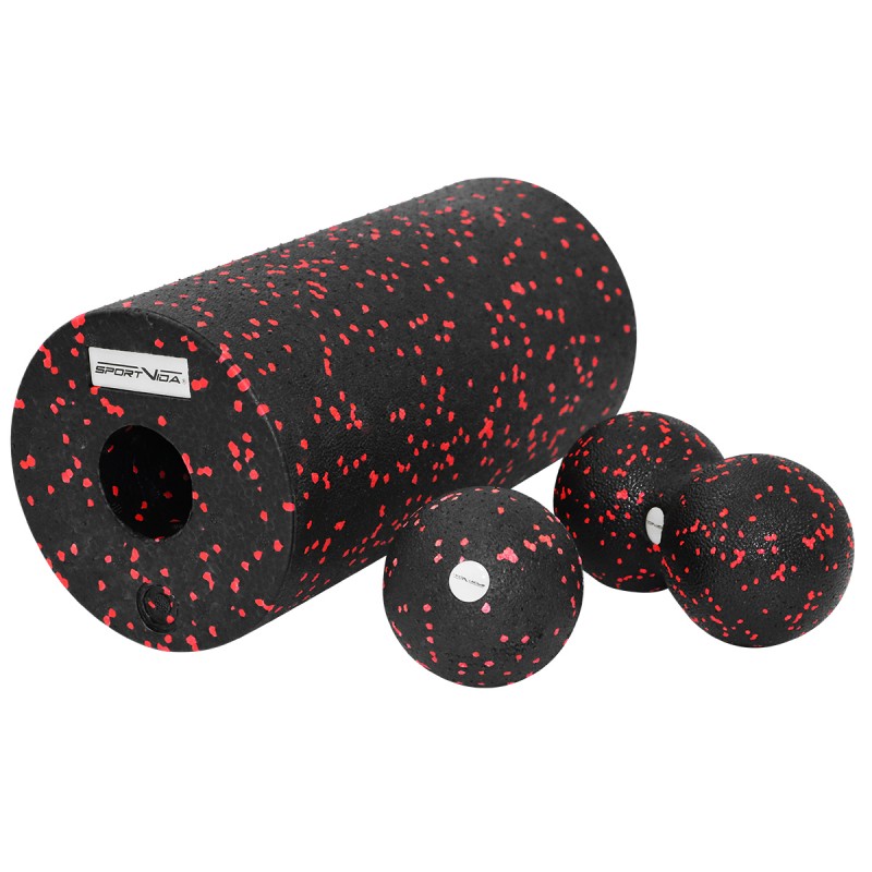 

Массажный набор SportVida Ball 08 Duoball 08 и Foam Roller 30, код: SV-HK0309