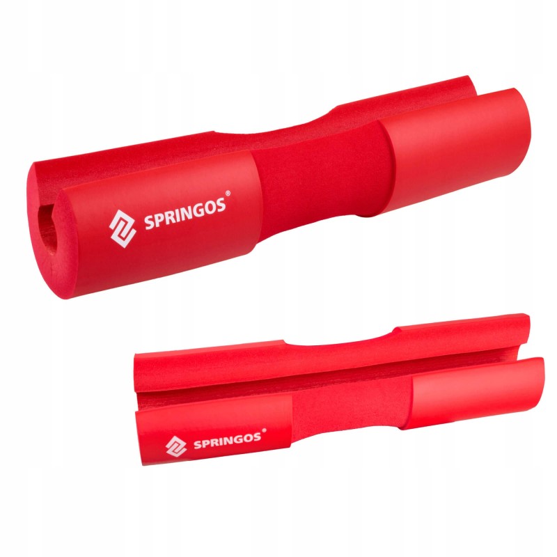 

Накладка (бампер) на гриф Springos Barbell Pad Red, код: FA0206