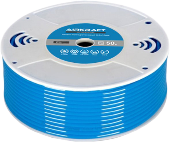 

Шланг поліуретановий у бухті Airkraft PU 50 м 4x6 мм (PU6)
