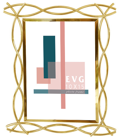 

Фоторамка EVG Iron Gold 10x15 Золотистая
