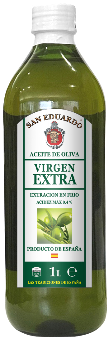 Акція на Оливковое масло San Eduardo Экстра Вирджин 1 л (5060235650116) від Rozetka UA