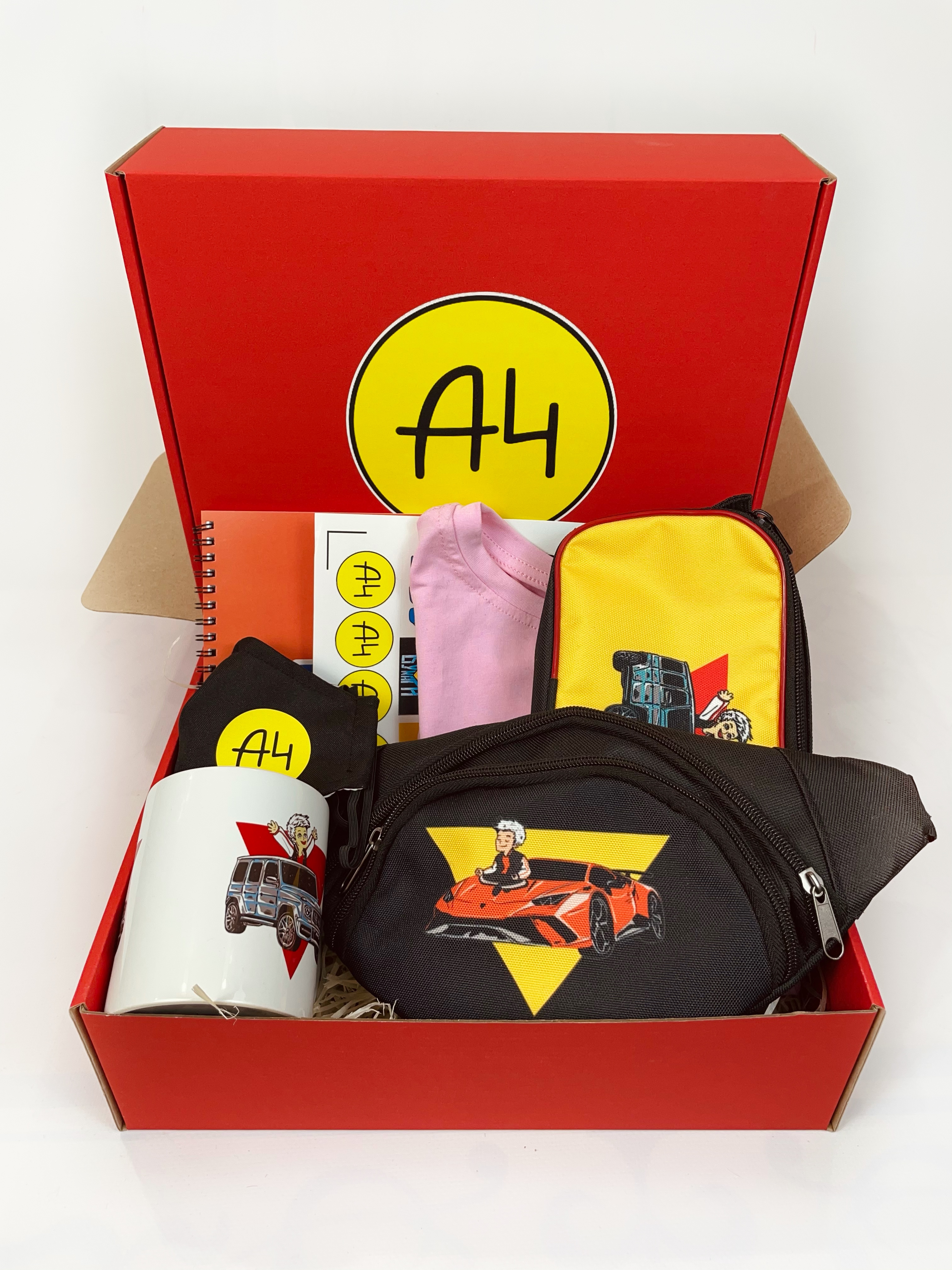 

Подарочный набор Marki On А4 Box "Maxi Box Girl" (4) Влад Бумага Мерч Подарок для девочки 115