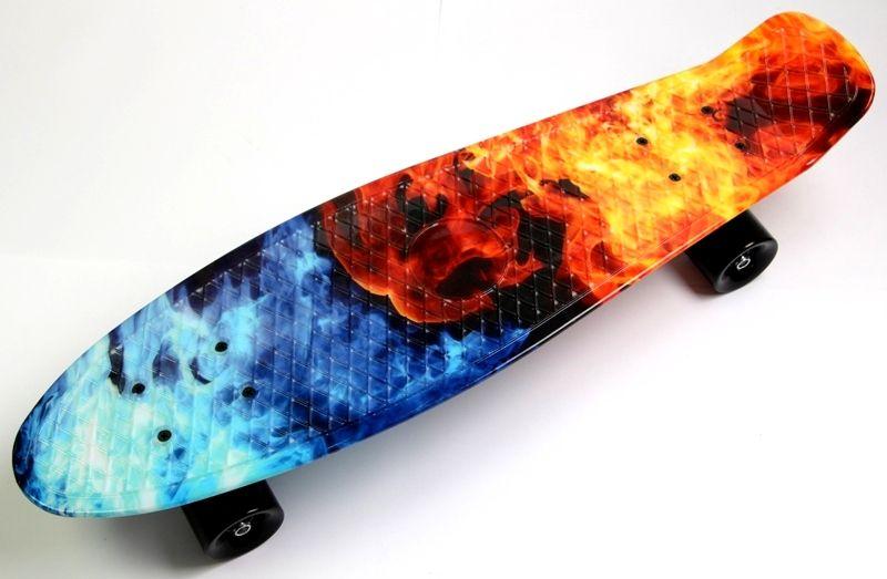 

Скейтборд, Penny Board Nickel 27" "Fire and Ice"