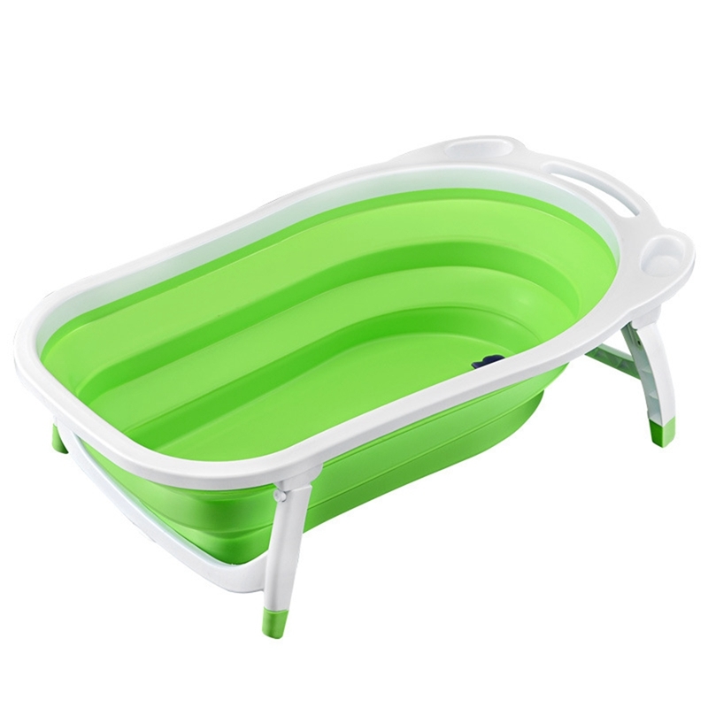 

Складная ванночка для купания младенцев Folding Baby Bathtub Зеленая QU5440