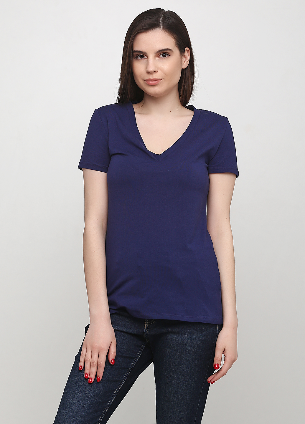 

Футболка H&  Фиолетовый 0189745_05, Футболка H&M M Фиолетовый 0189745_05