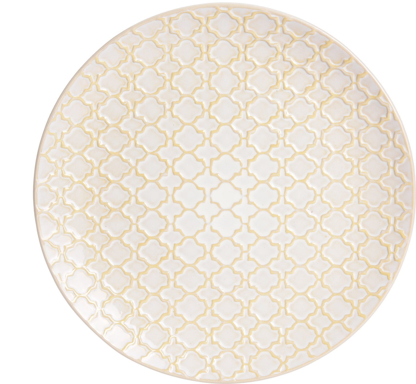 

Тарелка десертная La Cucina с узором 2 25.5 см Beige